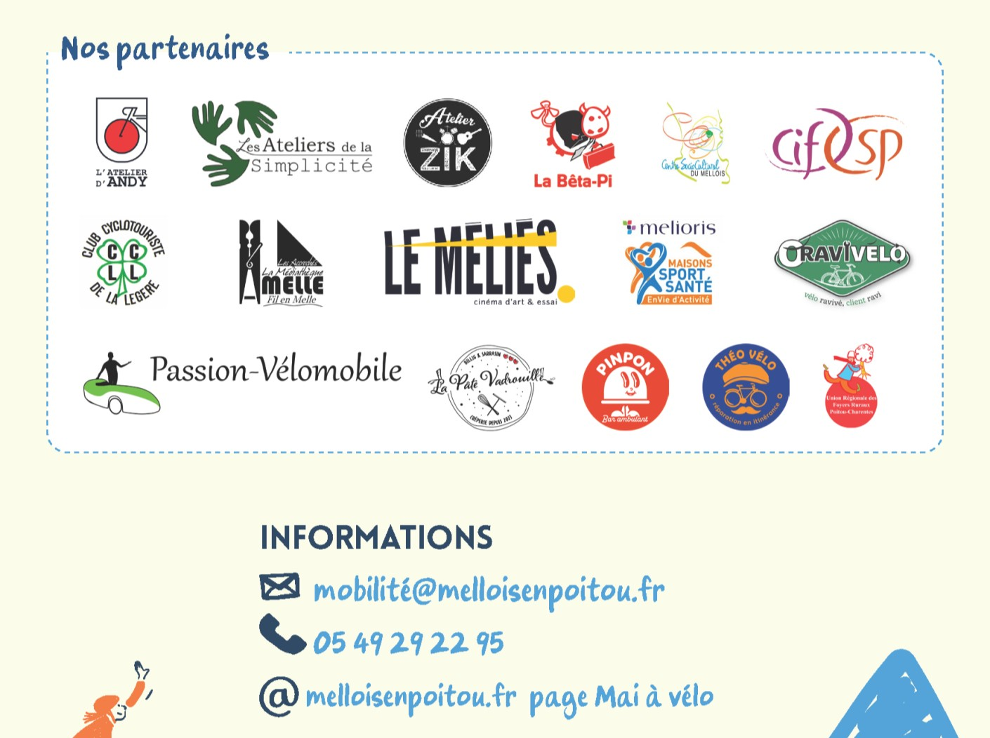 Mai a velo partenaire logo
